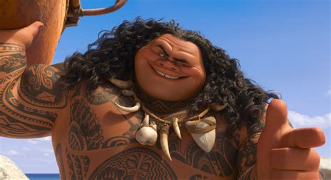 Dwayne Johnson As Maui In Disneys Moana