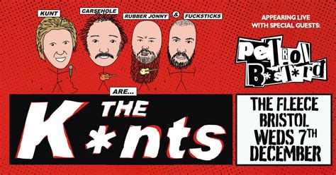 The Kunts Formerly Kunt And The Gang Wed 07 Dec 2022 At 1930 The Fleece