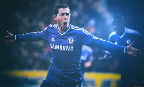 Free Download Eden Hazard Chelsea Footballer 2015 Image New Hd