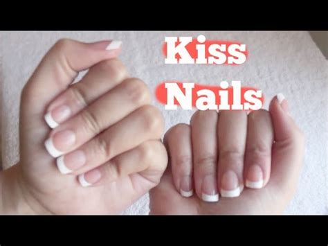 Kiss Everlasting French Nails Review Tutorial Pics