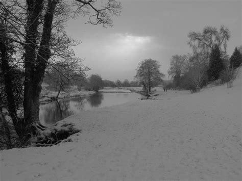 Snowfall In Bolton Abbey Anne Flickr