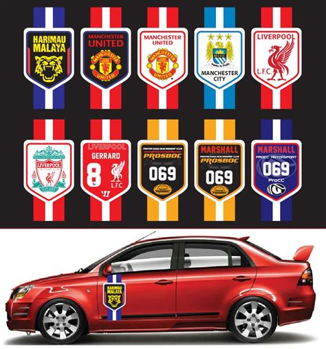 Side + hood + windscreen + (extra logo or rear stripe) = rm150. Car Side Sticker PSZ - Printing MalaysiaPrinting Malaysia