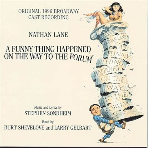 A Funny Thing Happened On The Way To The Forum By Nathan Lane On Amazon