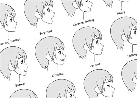 Anime Faces Archives Page 2 Of 3 Animeoutline