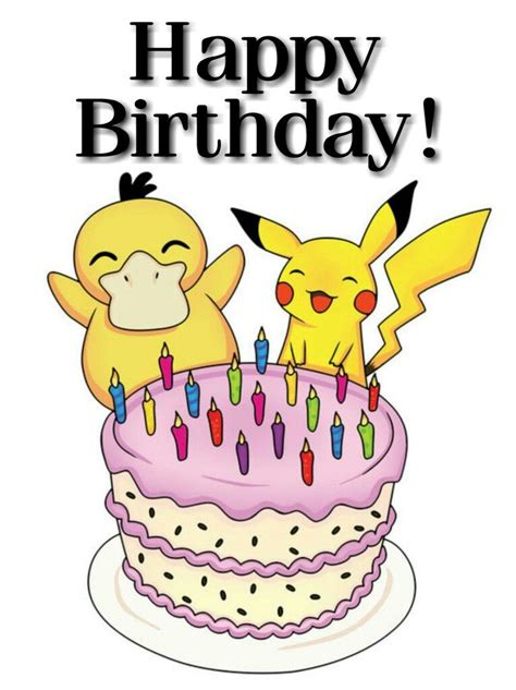Pokemon Pikachu For Birthdays Artofit