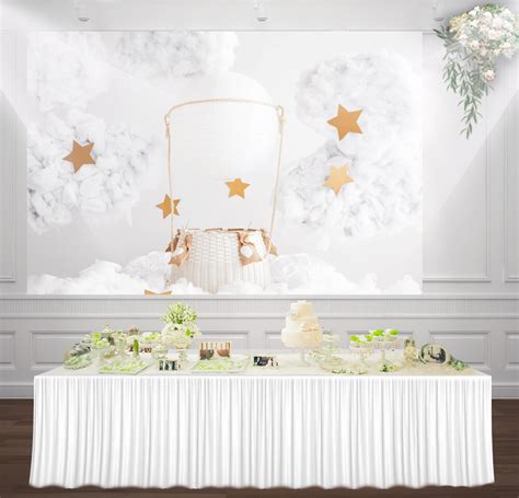 Huayi Twinkle Twinkle Little Stars Party Banner Photography Backdrop