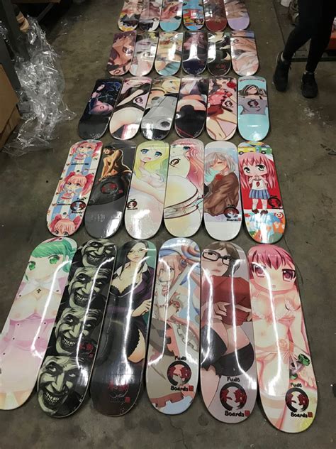 Дека для скейта pizza skateboards smores deck 8.5. Anime Skateboards