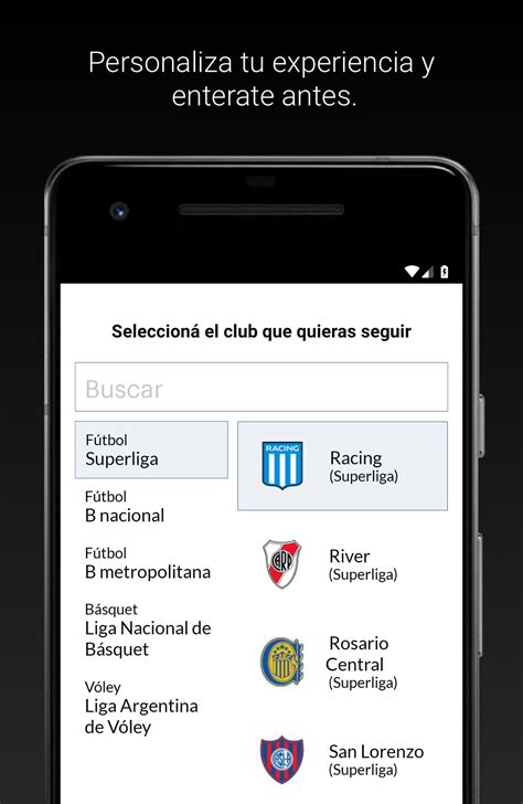 Android을 위한 tyc sports 최신 버전을 다운로드하세요. TyC Sports Play for Android - APK Download