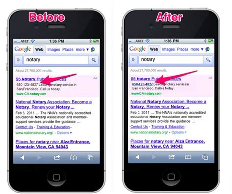 Find out how to change your number for other google services. All Phone Numbers In Mobile AdWords To Become Clickable