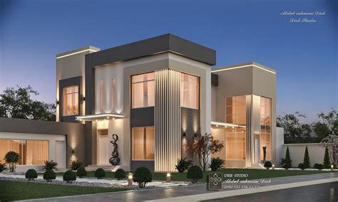 Simple Modern Villa On Behance