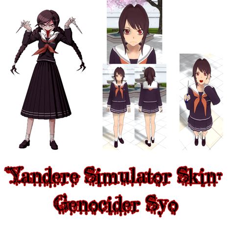Yandere Simulator Genocider Syo Skin By Imaginaryalchemist On Deviantart