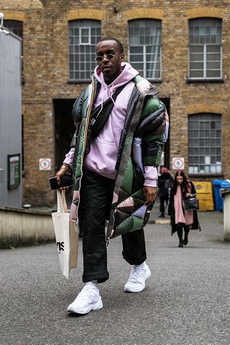 Street Style At London Fashion Week Mens Was All About Bold Patterns