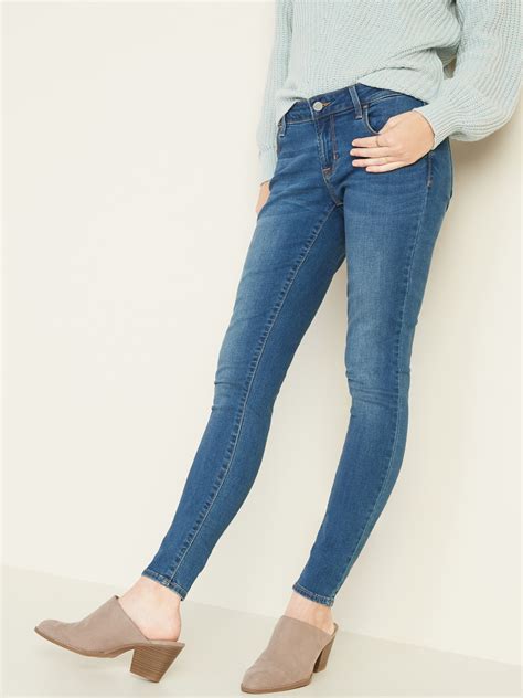 Low Rise Rockstar Super Skinny Jeans For Women Old Navy