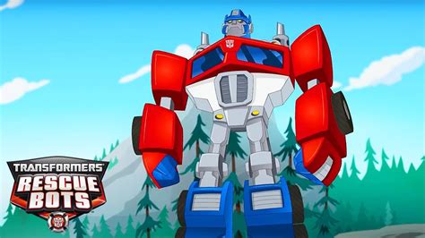 Optimus Prime Arrives Transformers Rescue Bots हिंदी कार्टून