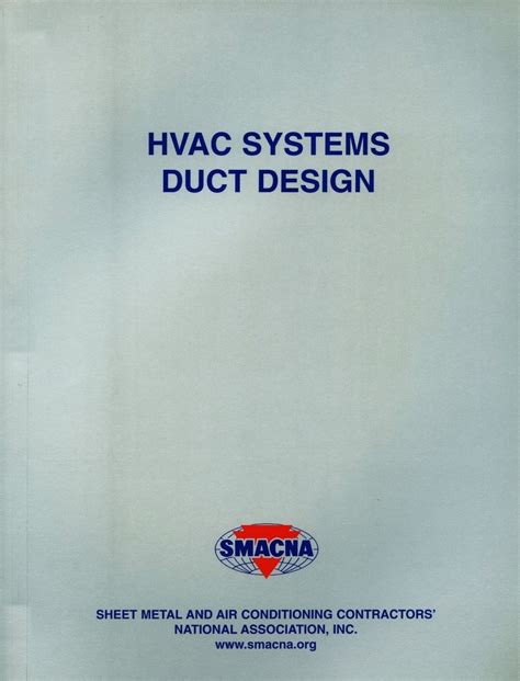Hvac System Duct Design Smacna 1958 9781617210471