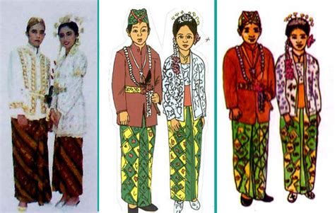 pakaian adat banten  penjelasannya koleksi gambar adat tradisional