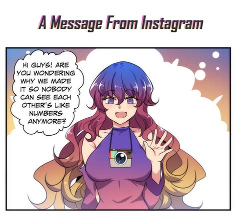 Merryweather Comics On Twitter Instagram Removing Everyones Ability To See Their Like Numbers