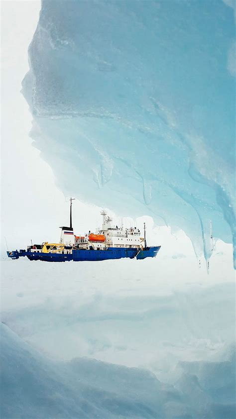 Ice Breaker Antarctica Ice Cold Snow Hd Phone Wallpaper Peakpx
