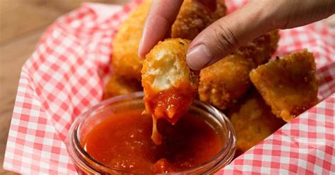 Today i'll share my dip recipe with you. Homemade Mozzarella Sticks Use Tater Tots for Breading ...