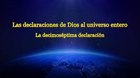 🌐🌐la Palabra De Dios Las Declaraciones De Dios Al Universo Entero La