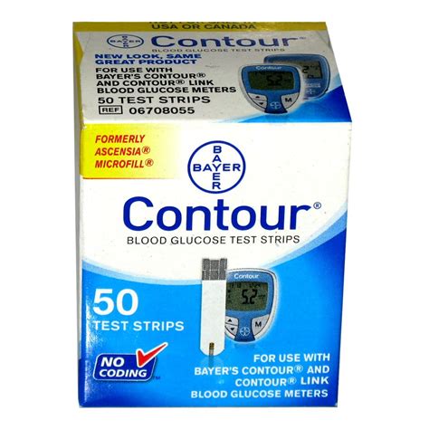 That means you'll have to take out a new. Contour Blood Glucose 50 Test Strips | Test Strips ...