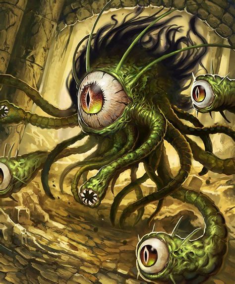 Card Ogler Creature Concept Art Monster Concept Art Fantasy Creatures