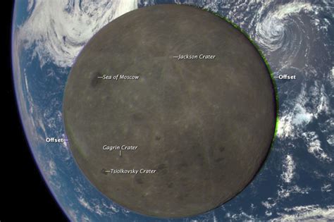 A Nasa Satellite Sees The Dark Side Of The Moon Crossing Earth