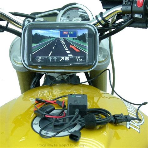 Buy Hardwire Powered 15mm 17mm Motorcycle Fork Stem Yoke Mount For