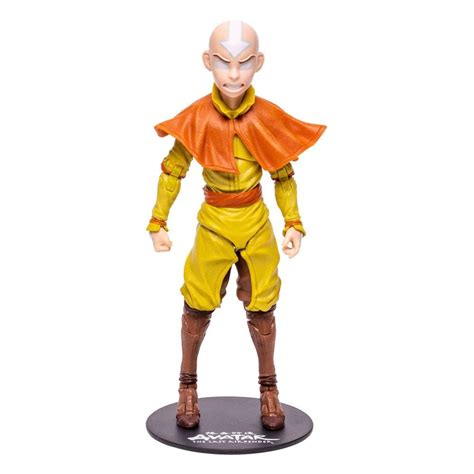 Avatar The Last Airbender Action Figure Aang Avatar State Gold Label
