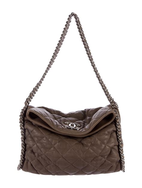 Chanel Chain Around Hobo Handbags Cha187444 The Realreal