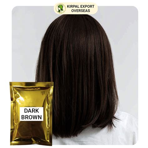 Natural Organic Dark Brown Henna Hair Color Dye Manufacturer Exporter