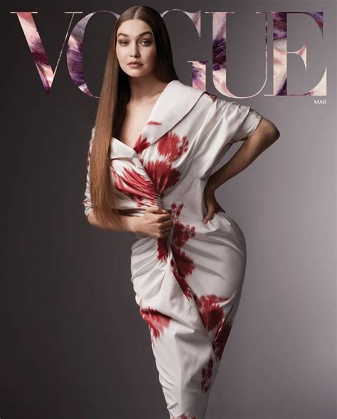 Gigi Hadid For Vogue Magazine March 2021 Hawtcelebs