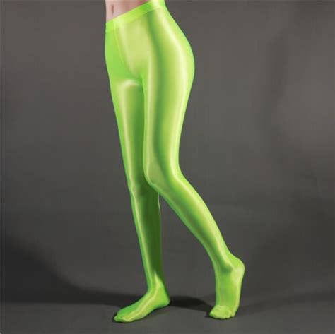 Plus M Xl Shiny Glossy Spandex Stockings Opaque Pantyhose Sports