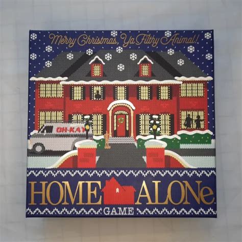 Home Alone Board Game Kevin Mccallister Marv Murchins Harry Lyme Wet Bandits Picclick