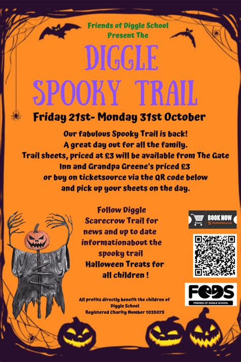 Diggle Spooky Trail At Diggle Village Event Tickets From Ticketsource