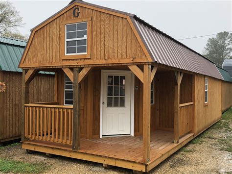 Graceland Wrap Around Lofted Barn Cabin Portable Cabin For Sale