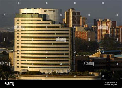 Evening Sun At The Hilton Hotel Durban South Africa Stock Photo Alamy