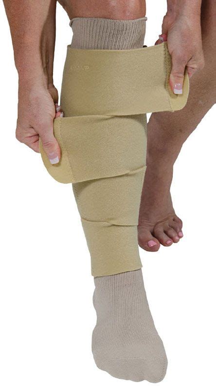 Farrowwrap 4000 Compression Legpiece Elastic Stockings Lymphedema Velcro Straps Leg Warmers