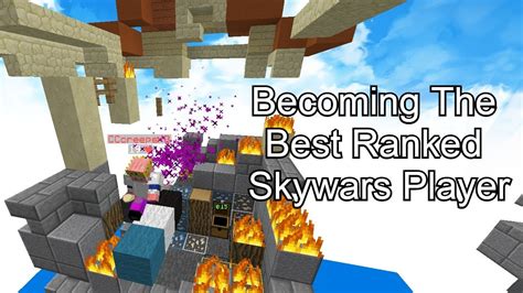 Becoming The Best Ranked Skywars Player 1 Youtube