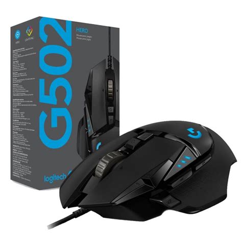 Logitech G502 Hero High Performance 16k Dpi Gaming Mouse 910 005469