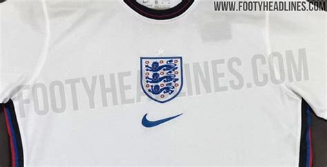 In elegantem weiß & mit zickzack streifen entlang der seiten. Neun neue Bilder: Nike England EM 2020 Heimtrikot geleaked ...