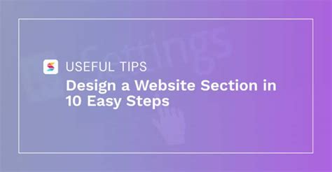Design A Website Section In 10 Easy Steps Stackable