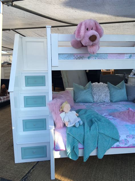 Danielle Bunk Bed With Stairs Kids Alley Factory Direct