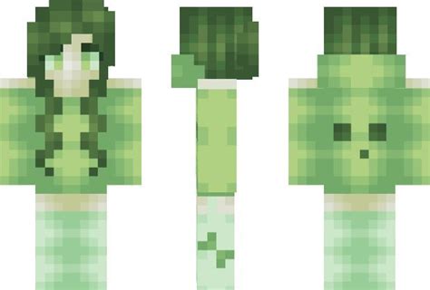 Slime Girl Minecraft Skin Mc Girl Skins Pinterest Slimes