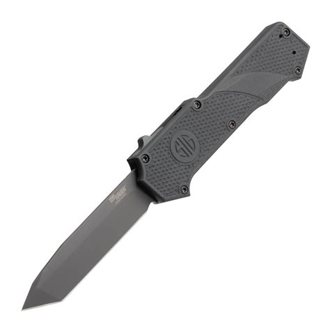 Sig Compound Tactical Otf Automatic 35 Tanto Blade Grey Pvd Finish