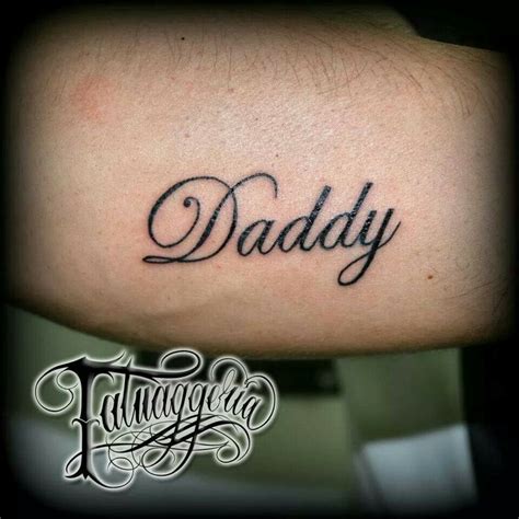 Daddy Tattoo Bläck