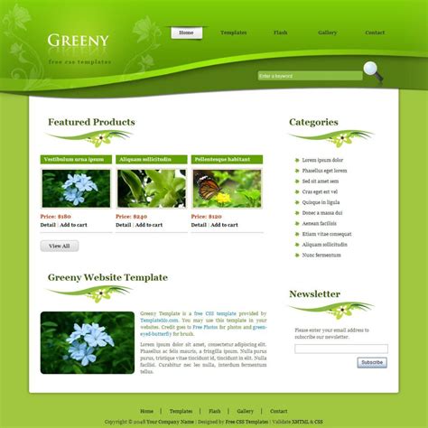 Nice 32 Sample Website Design Templates Free Website Templates