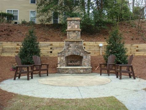 Ultimate Backyard Fireplace Sets The Outdoor Scene Home To Z Design