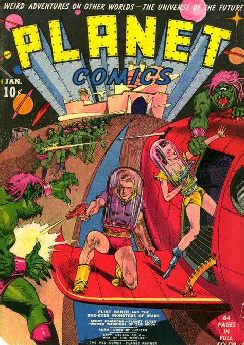 Sell An Original Planet Comics 1 Comic Book At Nate D Sanders Auctions