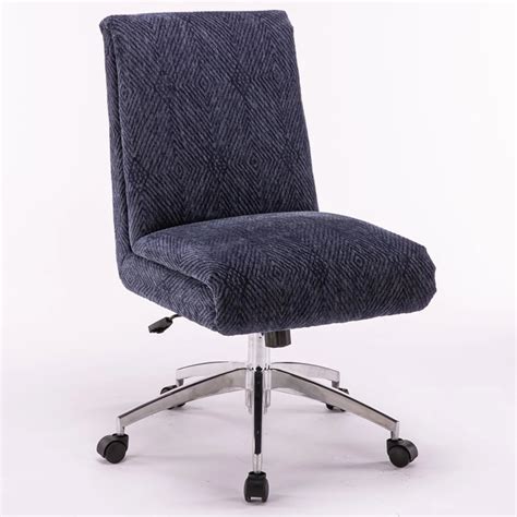 Parker Living Dc506 Contemporary Blue Armless Task Chair Howell